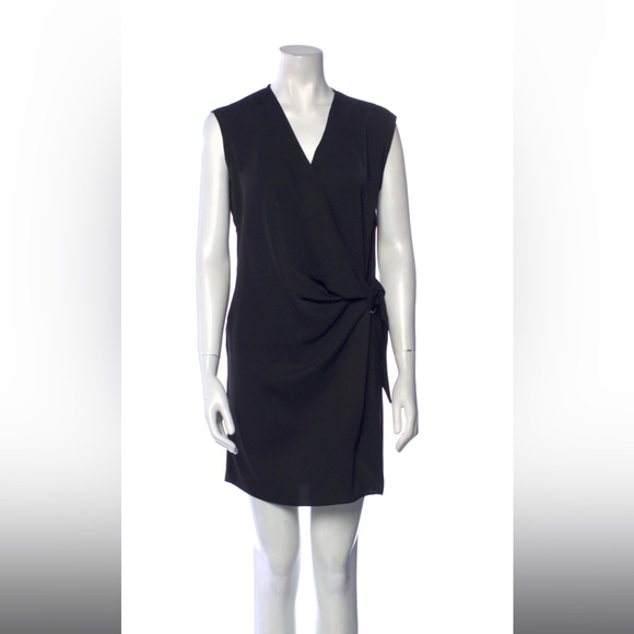 All Saints V Neck Mini Dress Size Medium - Picture 1 of 1